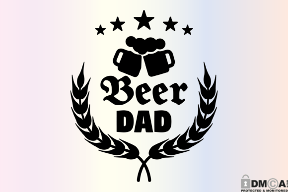 Beer Dad Svg Graphics for Print Templates
