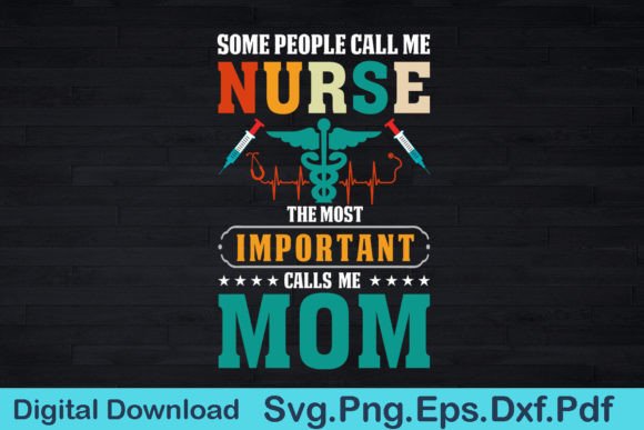 Funny Gift Nurse Svg Typography Design for T-Shirt Designs and Graphics