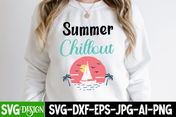Summer Chillout Graphics for T-Shirt Designs